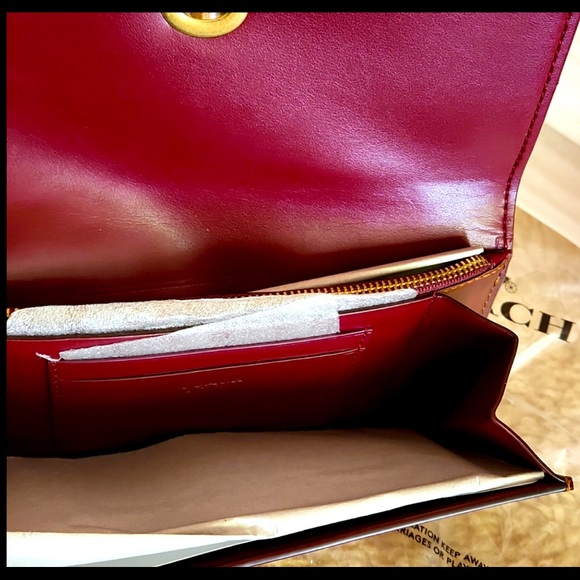 NWT & Packaging COACH FLORAL LG ENVELOPE WALLET - Picture 4 of 6